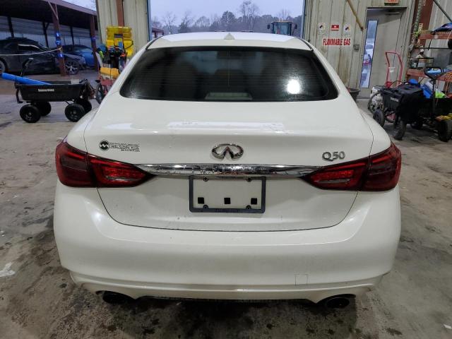 JN1CV7AP8JM240977 - 2018 INFINITI Q50 PURE WHITE photo 6