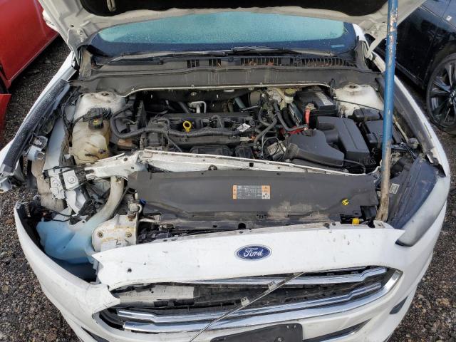 3FA6P0H78DR199060 - 2013 FORD FUSION SE WHITE photo 11