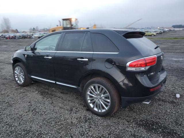 2LMDJ8JK6FBL25630 - 2015 LINCOLN MKX BLACK photo 2