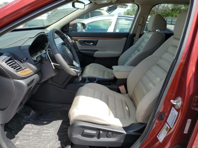 5J6RW2H53JL022649 - 2018 HONDA CR-V EX წითელი ფოტო 7