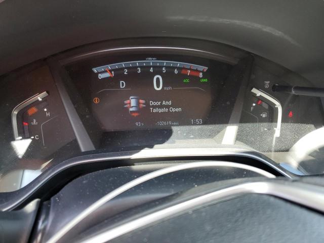 5J6RW2H53JL022649 - 2018 HONDA CR-V EX წითელი ფოტო 9