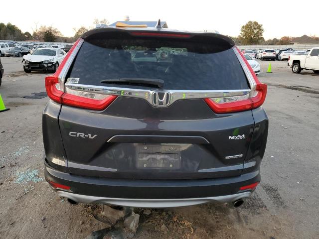 5J6RW1H90HL004343 - 2017 HONDA CR-V TOURING GRAY photo 6