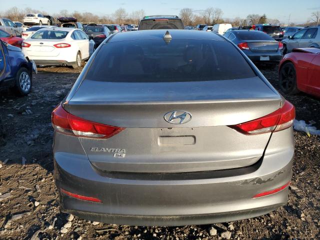 5NPD74LF0JH359356 - 2018 HYUNDAI ELANTRA SE GRAY photo 6