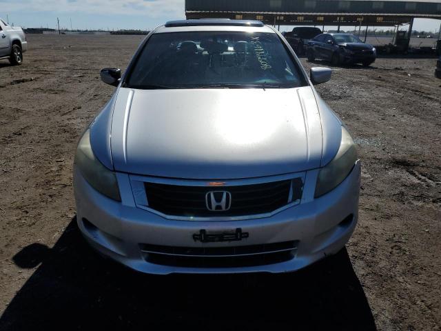 1HGCP36858A010487 - 2008 HONDA ACCORD EXL SILVER photo 5