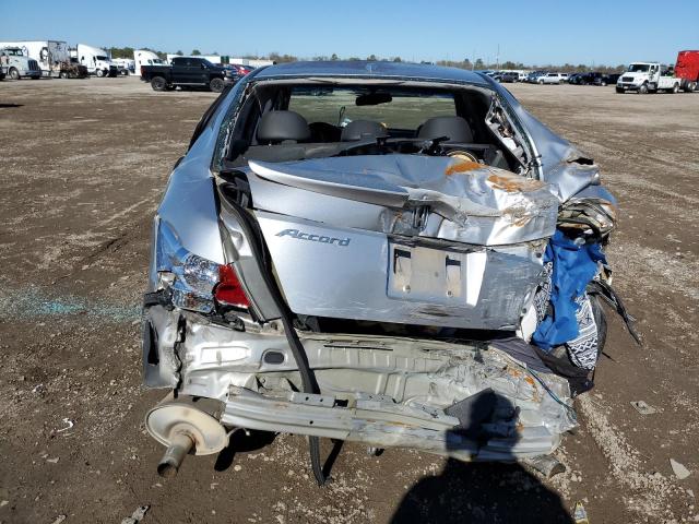 1HGCP36858A010487 - 2008 HONDA ACCORD EXL SILVER photo 6