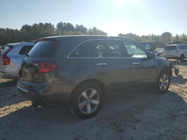2HNYD2H39CH515946 - 2012 ACURA MDX TECHNOLOGY GRAY photo 3