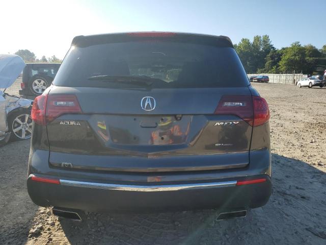 2HNYD2H39CH515946 - 2012 ACURA MDX TECHNOLOGY GRAY photo 6