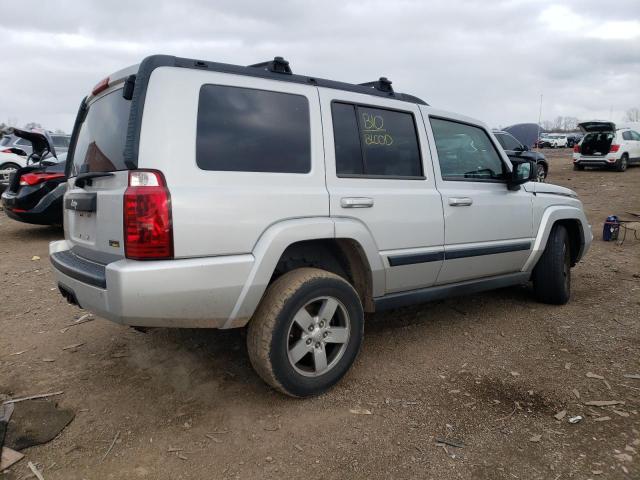 1J8HG48P87C527602 - 2007 JEEP COMMANDER SILVER photo 3