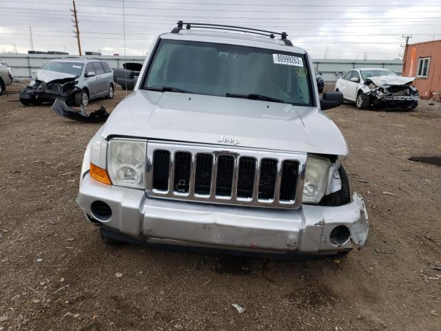 1J8HG48P87C527602 - 2007 JEEP COMMANDER SILVER photo 5