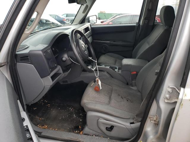 1J8HG48P87C527602 - 2007 JEEP COMMANDER 银色 照片 7