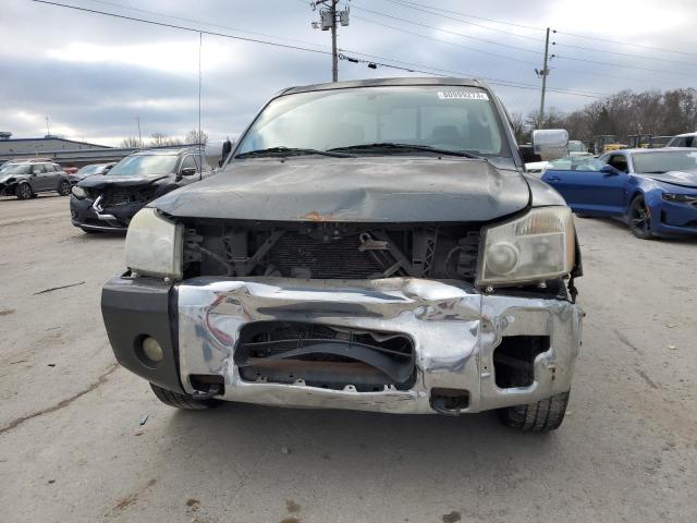 1N6AA07B14N588098 - 2004 NISSAN TITAN XE GRAY photo 5