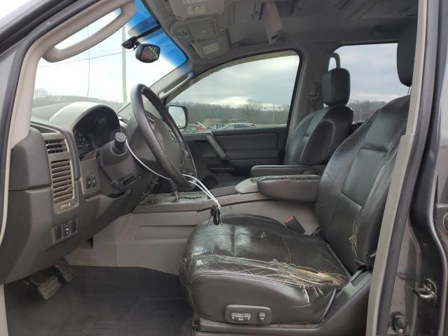 1N6AA07B14N588098 - 2004 NISSAN TITAN XE GRAY photo 7