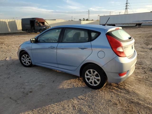 KMHCT5AE1EU164543 - 2014 HYUNDAI ACCENT GLS BLUE photo 2