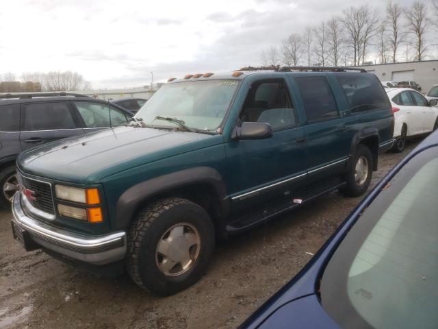 1GKFK16R3VJ736159 - 1997 GMC SUBURBAN K1500 GREEN photo 1