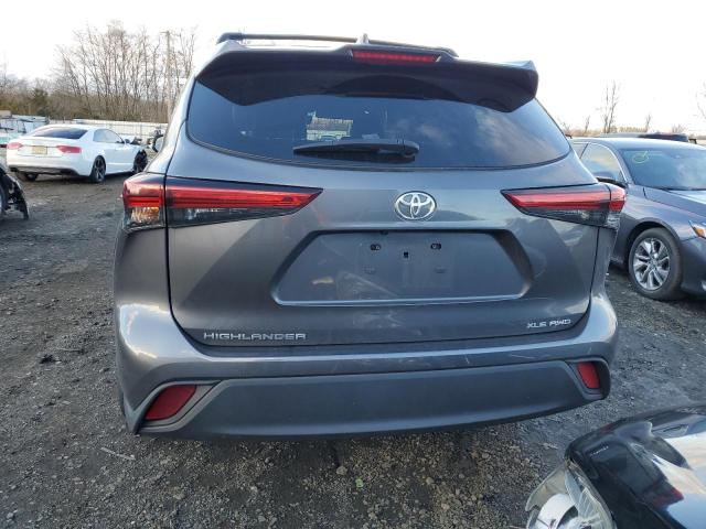 5TDGZRBH9NS588657 - 2022 TOYOTA HIGHLANDER XLE Grafit foto 6