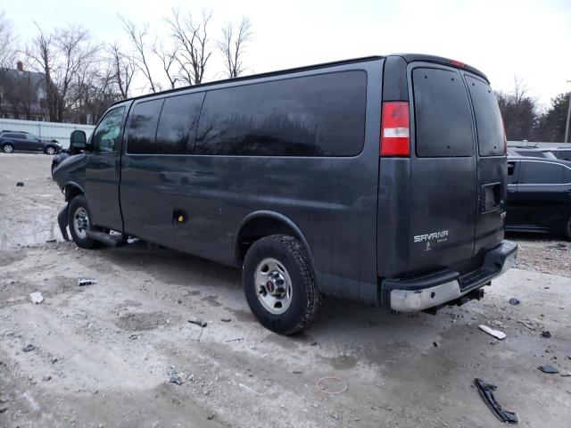 1GJZ7PFGXH1100010 - 2017 GMC SAVANA G3500 LT GRAY photo 2