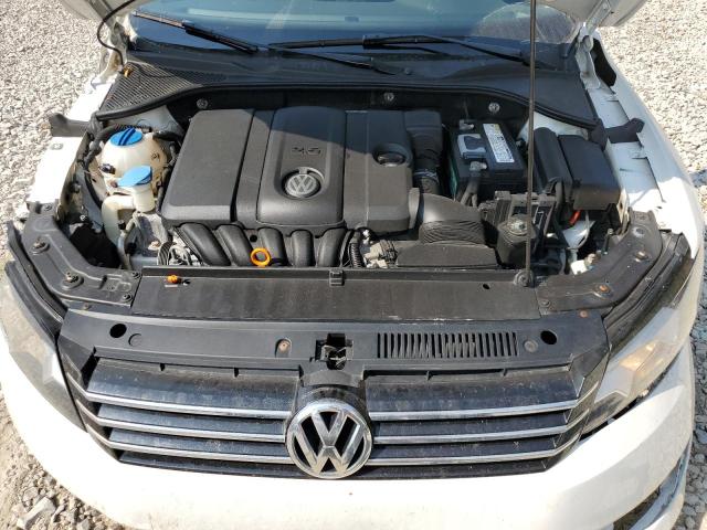 1VWAH7A33CC018250 - 2012 VOLKSWAGEN PASSAT S WHITE photo 11