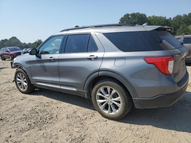 1FMSK8DH4MGC04195 - 2021 FORD EXPLORER XLT 灰色 照片 2