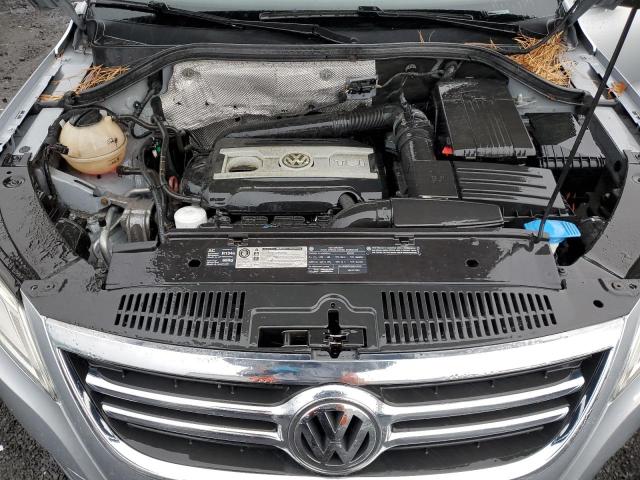 WVGBV7AX0AW508896 - 2010 VOLKSWAGEN TIGUAN SE SILVER photo 11