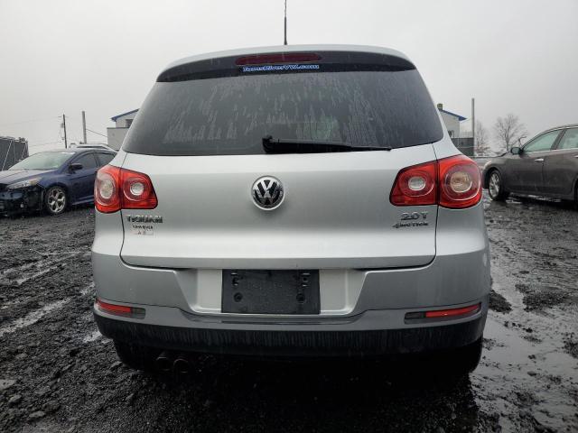 WVGBV7AX0AW508896 - 2010 VOLKSWAGEN TIGUAN SE SILVER photo 6