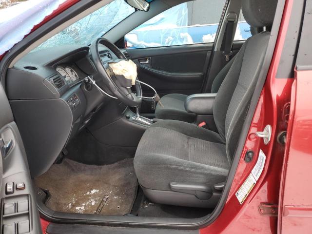 1NXBR32E67Z917452 - 2007 TOYOTA COROLLA CE RED photo 7