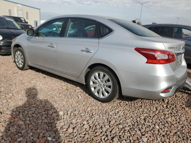 3N1AB7AP8JY329168 - 2018 NISSAN SENTRA S SILVER photo 2