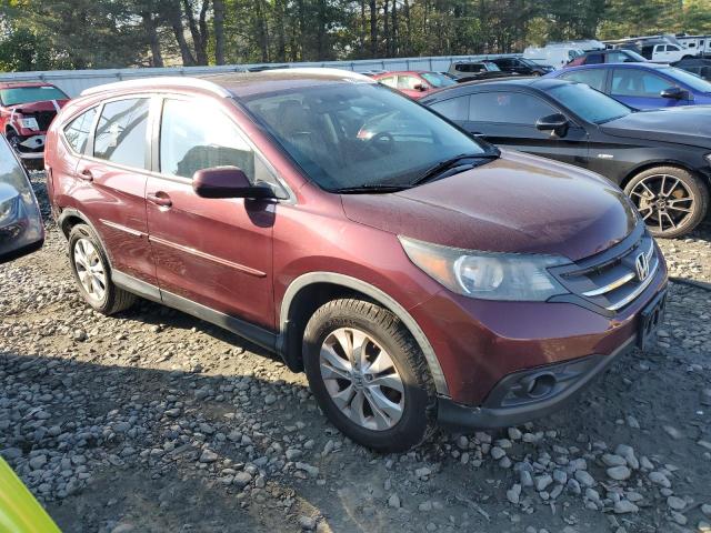 5J6RM4H75EL002251 - 2014 HONDA CR-V EXL MAROON photo 4