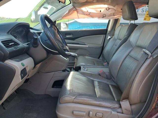 5J6RM4H75EL002251 - 2014 HONDA CR-V EXL MAROON photo 7