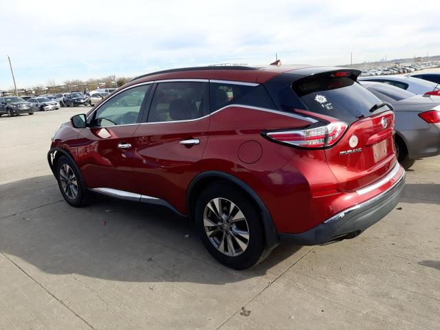 5N1AZ2MG4FN226613 - 2015 NISSAN MURANO S BURGUNDY photo 2