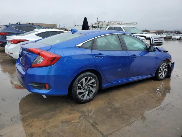 19XFC2F7XHE027288 - 2017 HONDA CIVIC EX BLUE photo 3