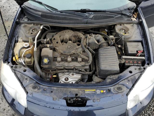 1C3EL56R24N298421 - 2004 CHRYSLER SEBRING LXI BLUE photo 11