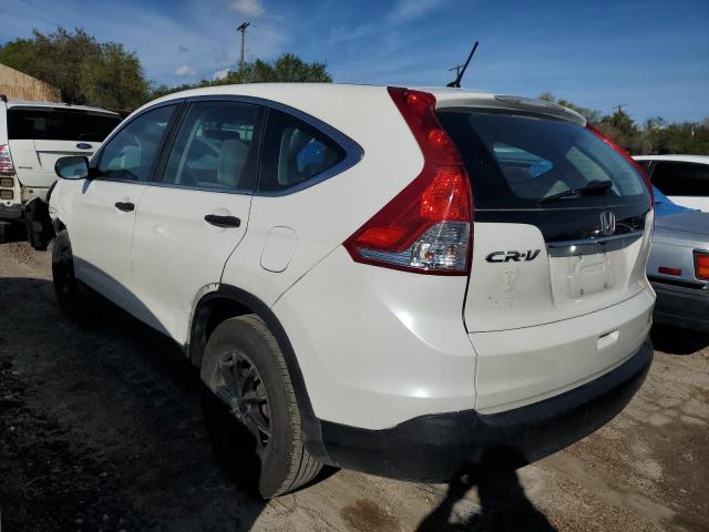 5J6RM3H36EL039039 - 2014 HONDA CR-V LX WHITE photo 2