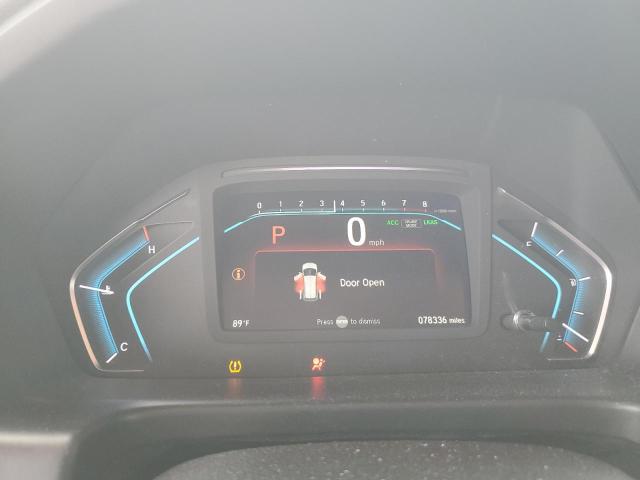 5FNRL6H70KB124809 - 2019 HONDA ODYSSEY EXL ვერცხლისფერი ფოტო 9