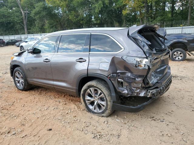 5TDKKRFH6ES037370 - 2014 TOYOTA HIGHLANDER XLE Boz foto 2