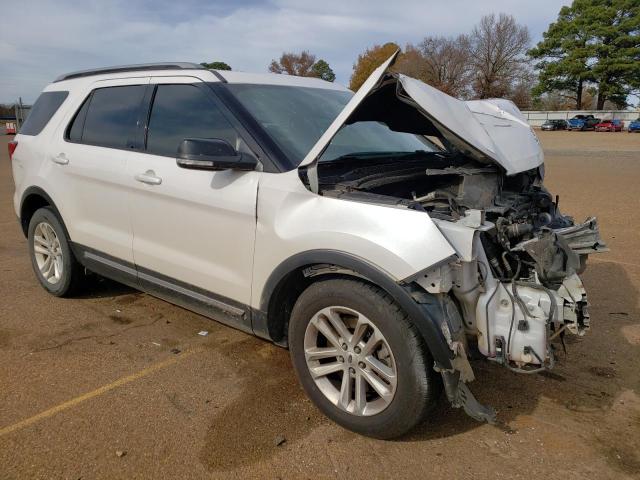 1FM5K7D84HGD53879 - 2017 FORD EXPLORER XLT WHITE photo 4