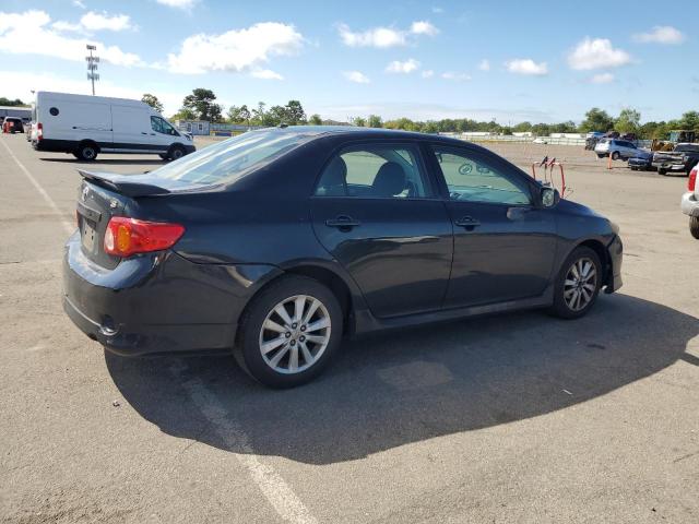 2T1BU4EE7AC435064 - 2010 TOYOTA COROLLA BASE BLACK photo 3