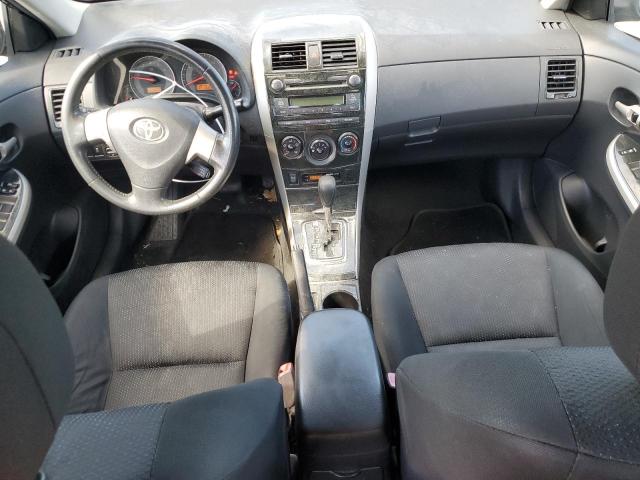 2T1BU4EE7AC435064 - 2010 TOYOTA COROLLA BASE BLACK photo 8