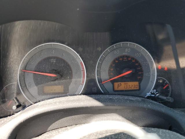 2T1BU4EE7AC435064 - 2010 TOYOTA COROLLA BASE BLACK photo 9