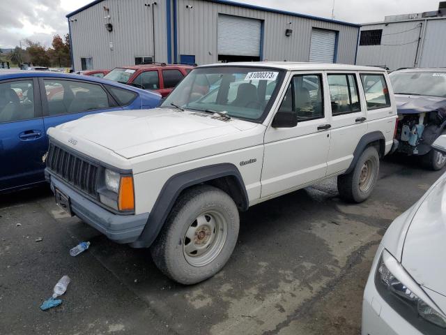 1J4FJ28S7TL241270 - 1996 JEEP CHEROKEE SE WHITE photo 1