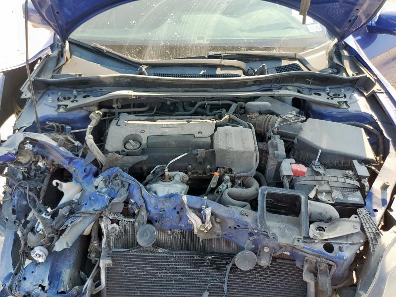 1HGCT1B82HA009769 - 2017 HONDA ACCORD EXL BLUE photo 11