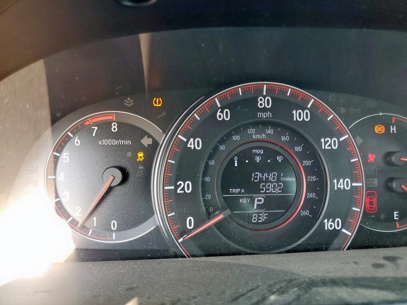 1HGCT1B82HA009769 - 2017 HONDA ACCORD EXL BLUE photo 9