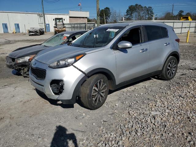 KNDPN3AC5H7106232 - 2017 KIA SPORTAGE EX GRAY photo 1