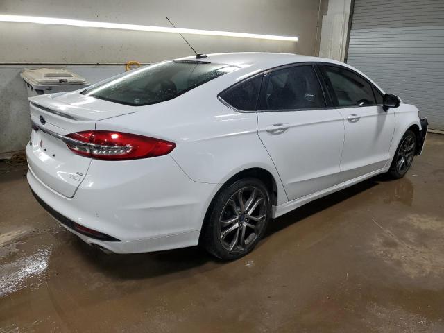 3FA6P0HD8HR264047 - 2017 FORD FUSION SE WHITE photo 3