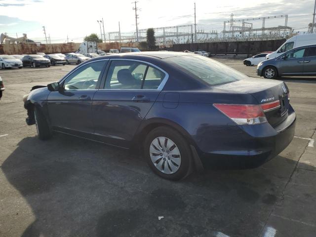 1HGCP2F30BA084034 - 2011 HONDA ACCORD LX BLUE photo 2