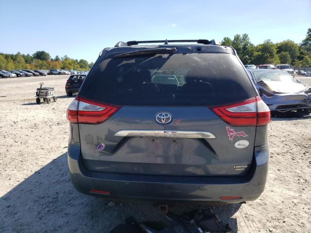 5TDDK3DC6GS134911 - 2016 TOYOTA SIENNA XLE 蓝色 照片 6