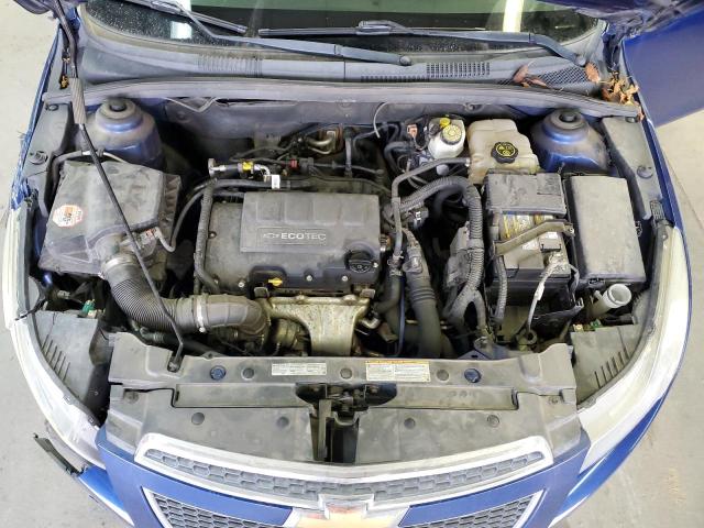 1G1PG5SC1C7311049 - 2012 CHEVROLET CRUZE LT BLUE photo 11