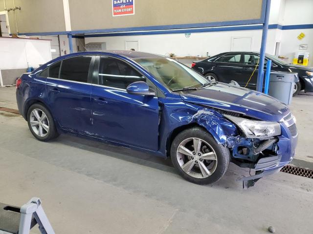 1G1PG5SC1C7311049 - 2012 CHEVROLET CRUZE LT BLUE photo 4