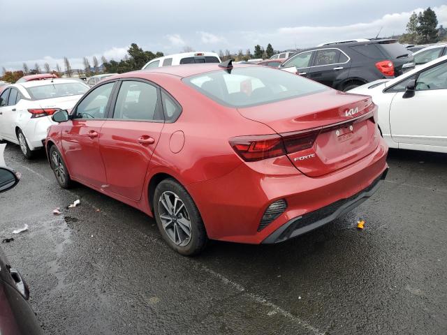 3KPF24AD0PE509116 - 2023 KIA FORTE LX RED photo 2