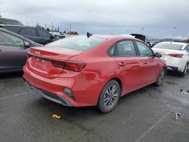 3KPF24AD0PE509116 - 2023 KIA FORTE LX RED photo 3