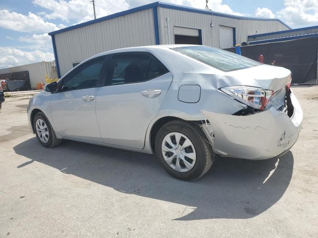 5YFBURHE9EP135136 - 2014 TOYOTA COROLLA L SILVER photo 2